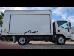 BUY CHEVROLET 4500 LCF GAS  2018 16FT BOX WITH ROLLUP SIDE DOOR, afetrucks