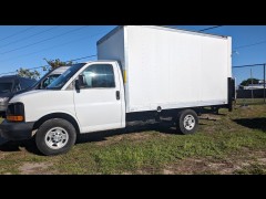 BUY CHEVROLET EXPRESS 3500 2017 12FT BOX TRUCK WITH RAILGATE, afetrucks