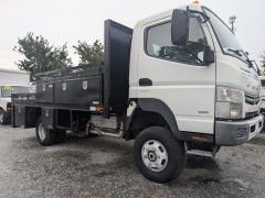 BUY MITSUBISHI FG4X4  2014 14FT 4X4 FLATBED , afetrucks