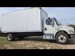 BUY FREIGHTLINER M2-106  2019 20FT BOX TRUCK WITH LIFTGATE, afetrucks