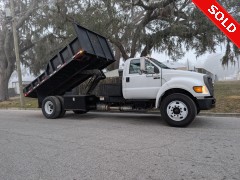 BUY FORD F750 SD 2015 14FT DUMP TRUCK, afetrucks