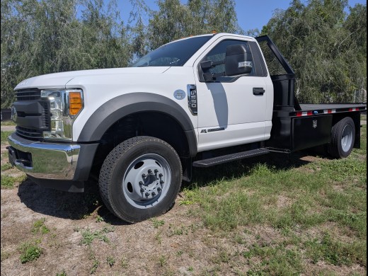 2019 Ford F550 12ft Flatbed
